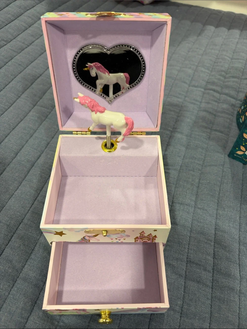 Jewelkeeper Unicorn Music Jewelry Box for Kids